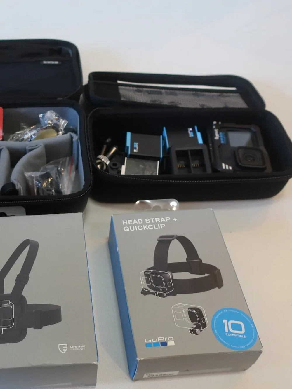 NIB GoPro MIXED LOT Sports Kit Hero 10 + Ace360 Action Camera Accessories W/Case